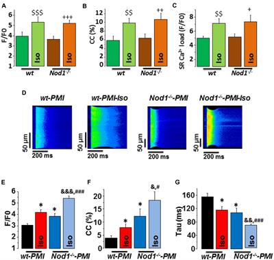 Deficiency of NOD1 Improves the β-Adrenergic Modulation of Ca2+ Handling in a Mouse Model of Heart Failure